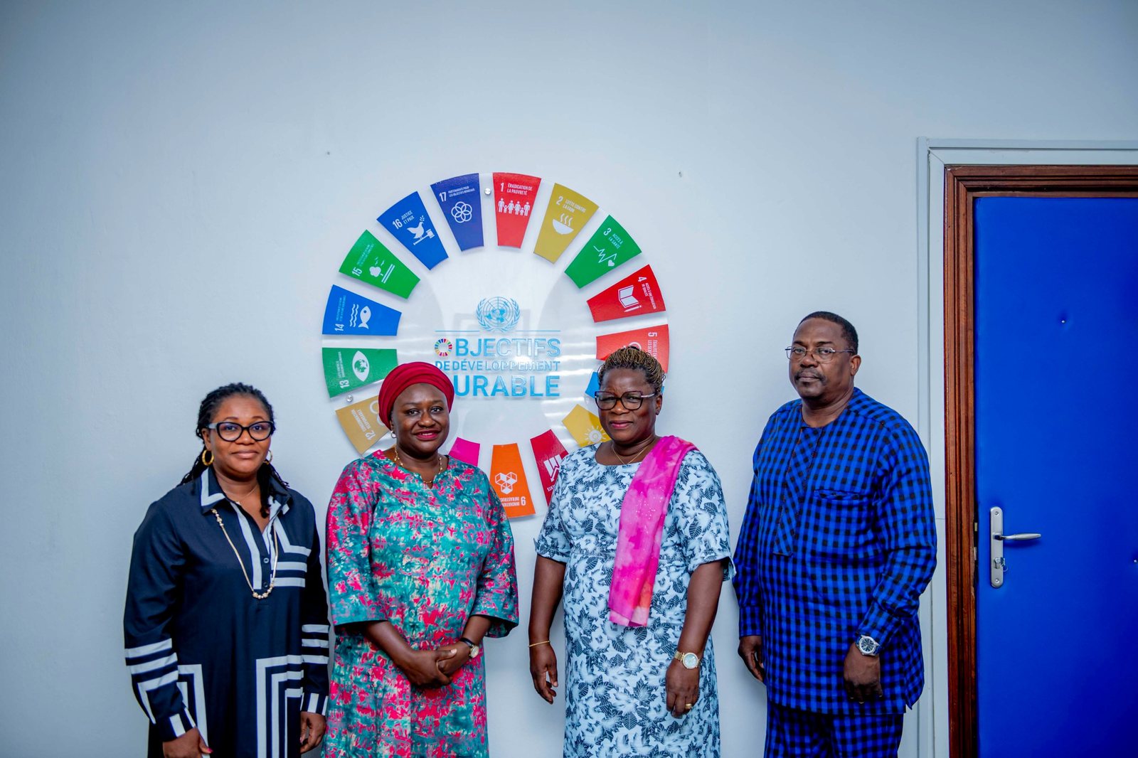 La délégation de la HAPLUCIA reçue en audience au PNUD à Lomé, le 9 juin 2026.